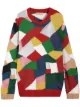 Bild 1 von Burberry Pullover mit Patchwork-Design