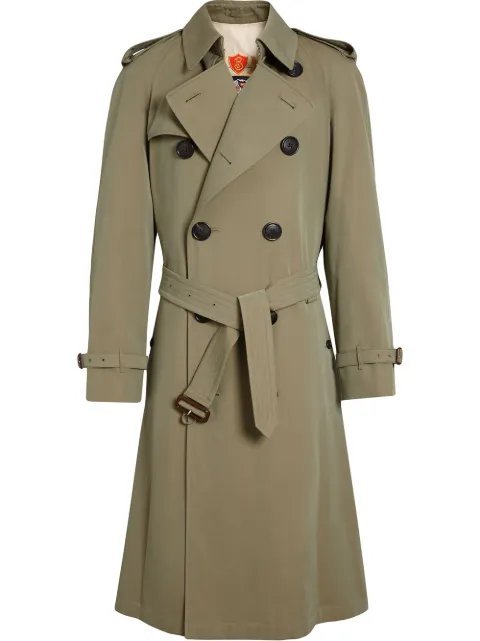 tropical gabardine trench coat