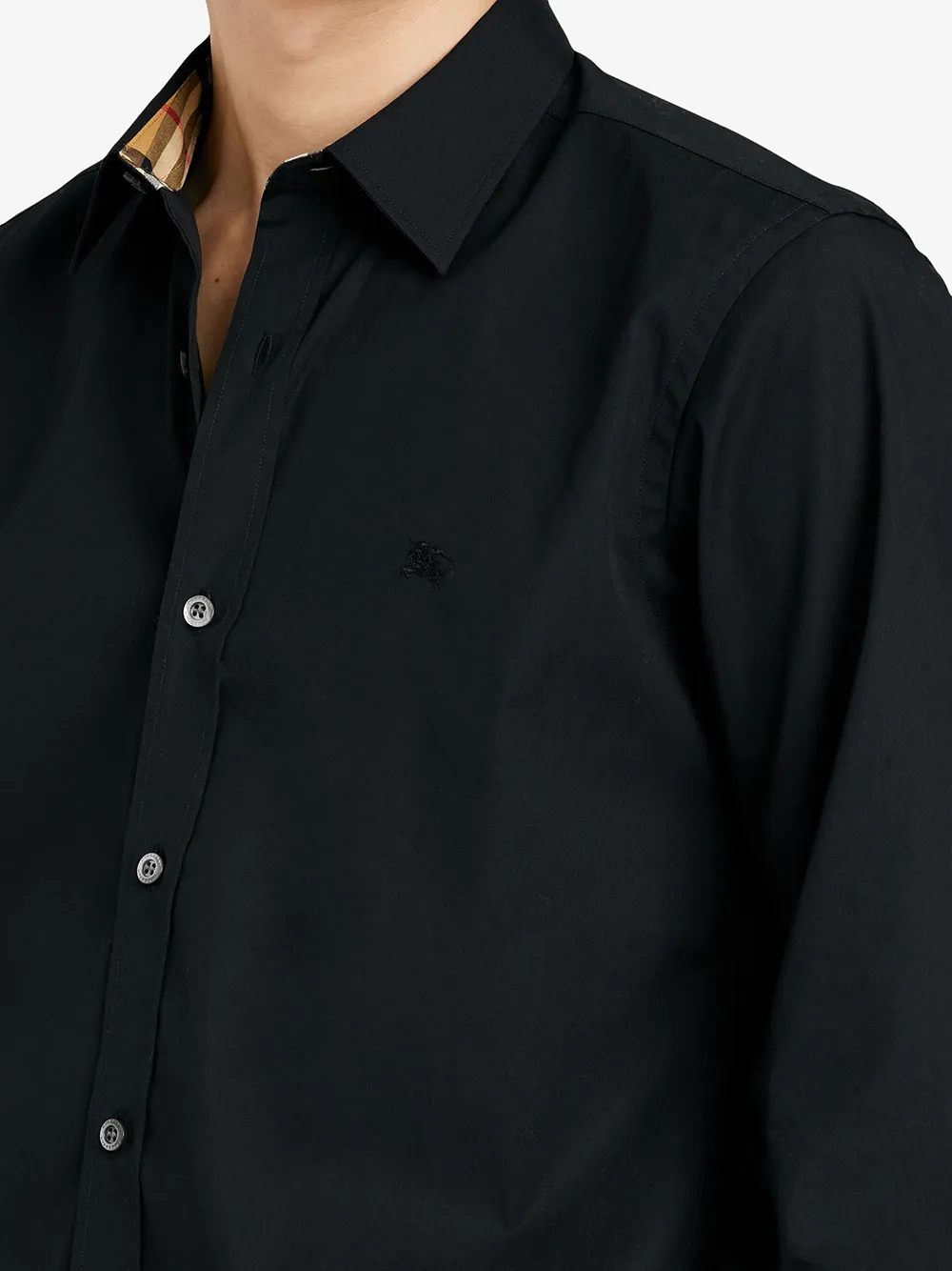 burberry poplin shirt