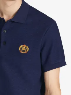 archive logo cotton piqué polo shirt