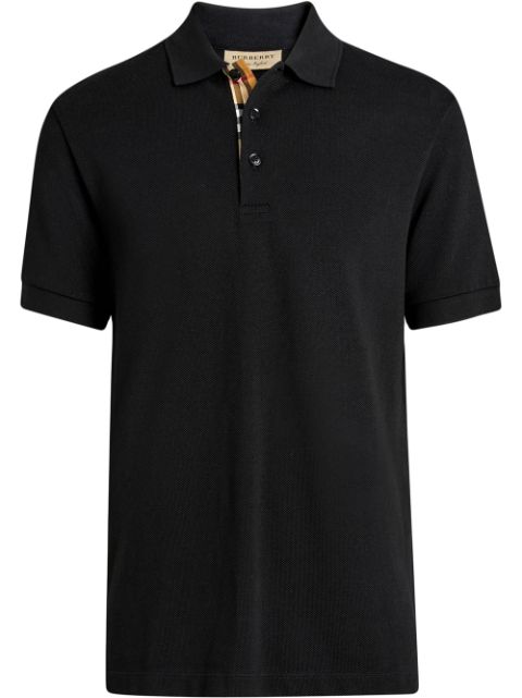 Burberry Contrast Collar Polo Shirt | Farfetch.com