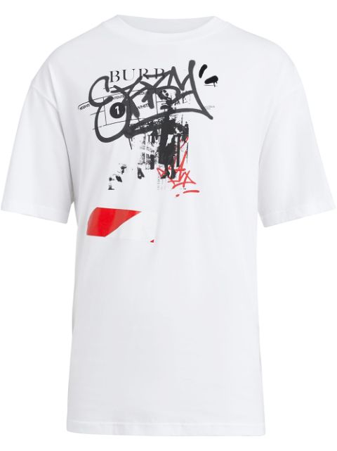 burberry graffiti t shirt