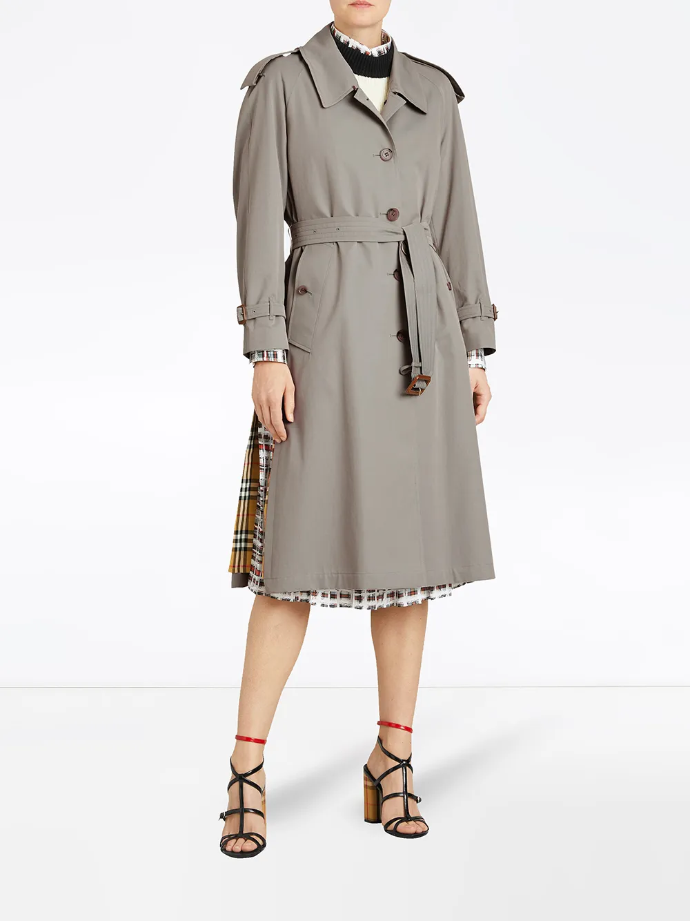 Burberry crostwick shop trench coat