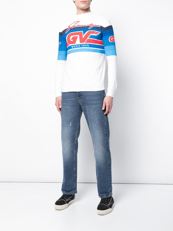 Givenchy GV Motocross long sleeve top 