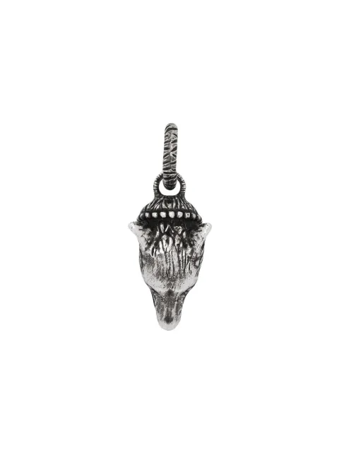 Gucci Anger Forest Wolf Head Charm 230 Ss19 Fast Gucci Anger Forest Wolf Head Charm