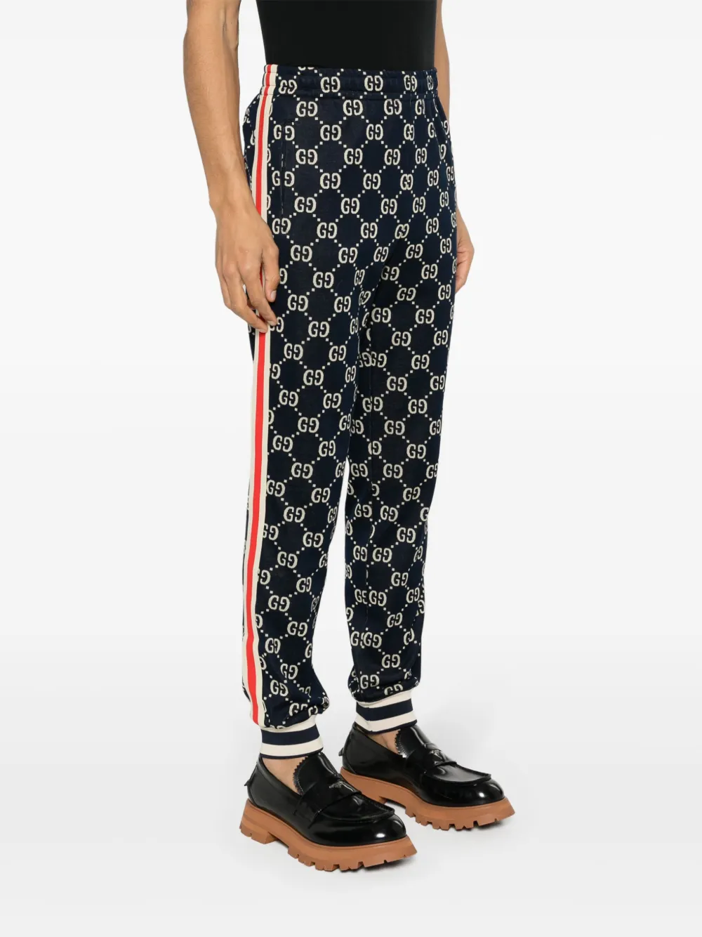 Supreme World Famous Jacquard Track Pant “Black