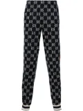 Gucci GG-jacquard track pants - Blue