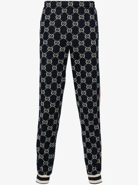 Gucci pants con GG en jacquard