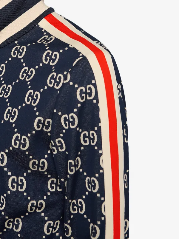 Gucci GG Jacquard Denim Jacket - Farfetch