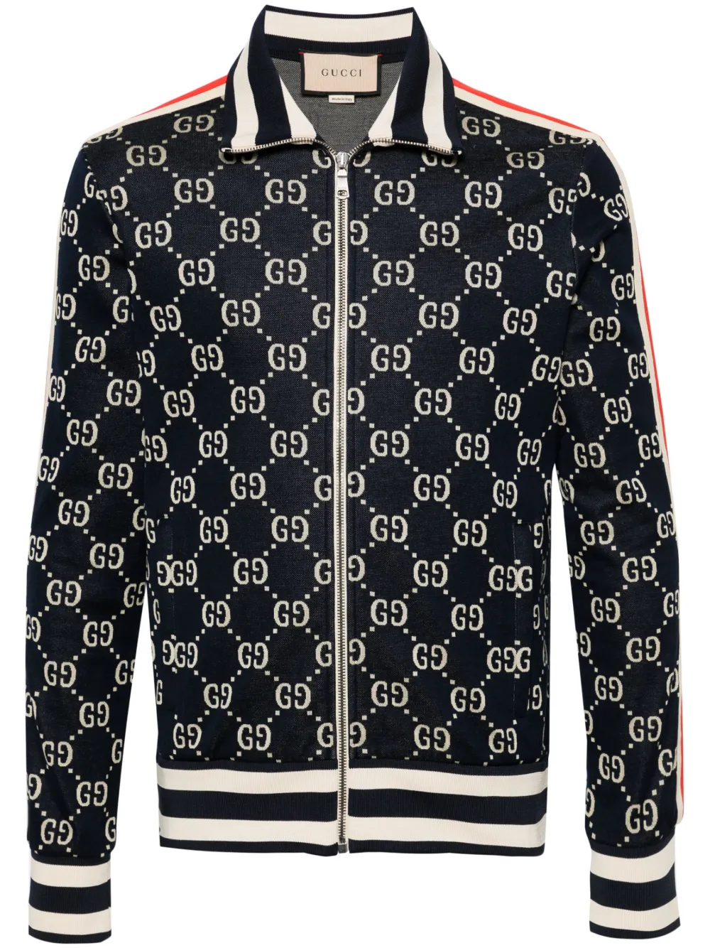 Gucci GG Jacquard Cotton Jacket - Farfetch