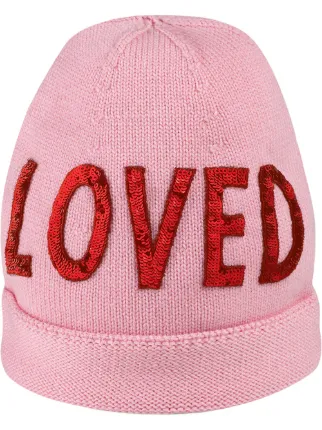 gucci pink wool hat