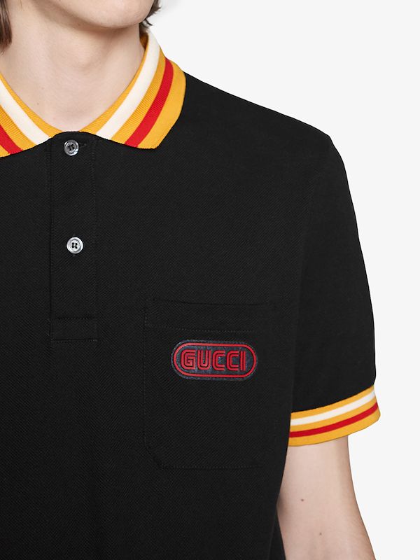 polo gucci negro