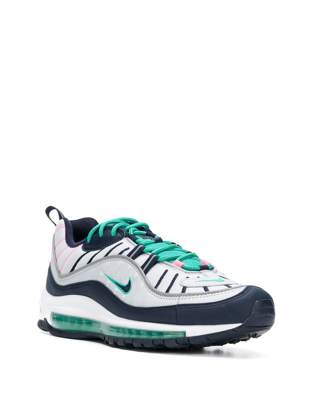 Shop Nike Air Max 98 "south Beach" Sneakers In Grey