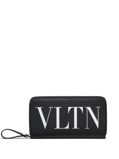 Valentino Garavani VLTN zip-around continental wallet