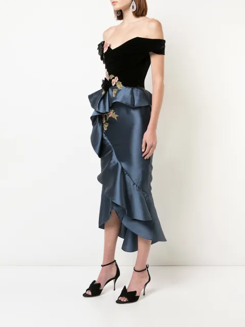 Marchesa Off In Black