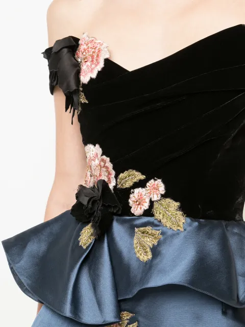 Marchesa Off In Black