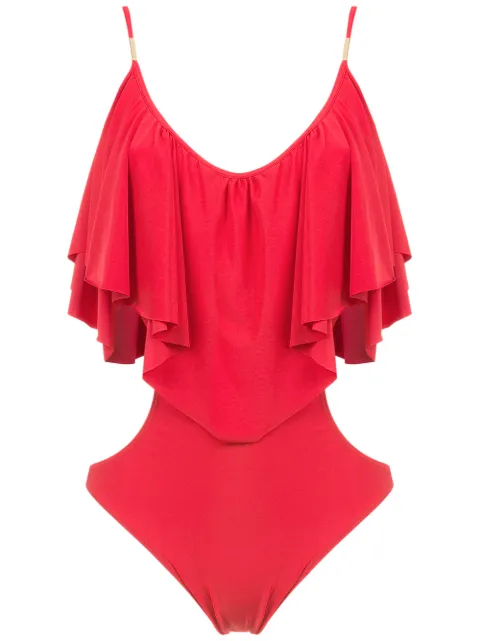 Brigitte ruffled swimsuit