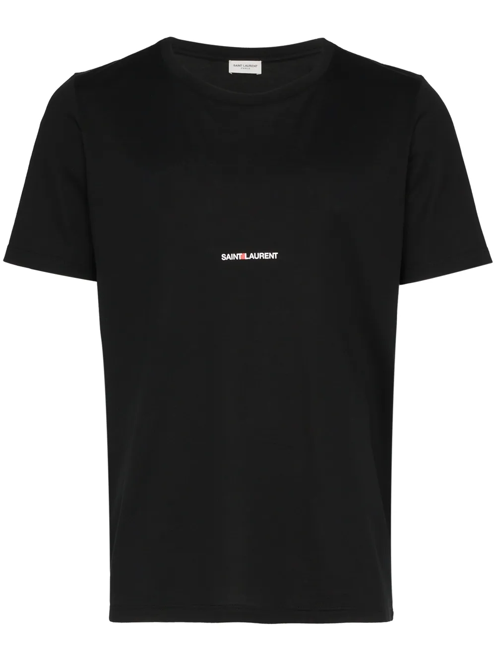 Saint Laurent Logo Print T-shirt - Farfetch