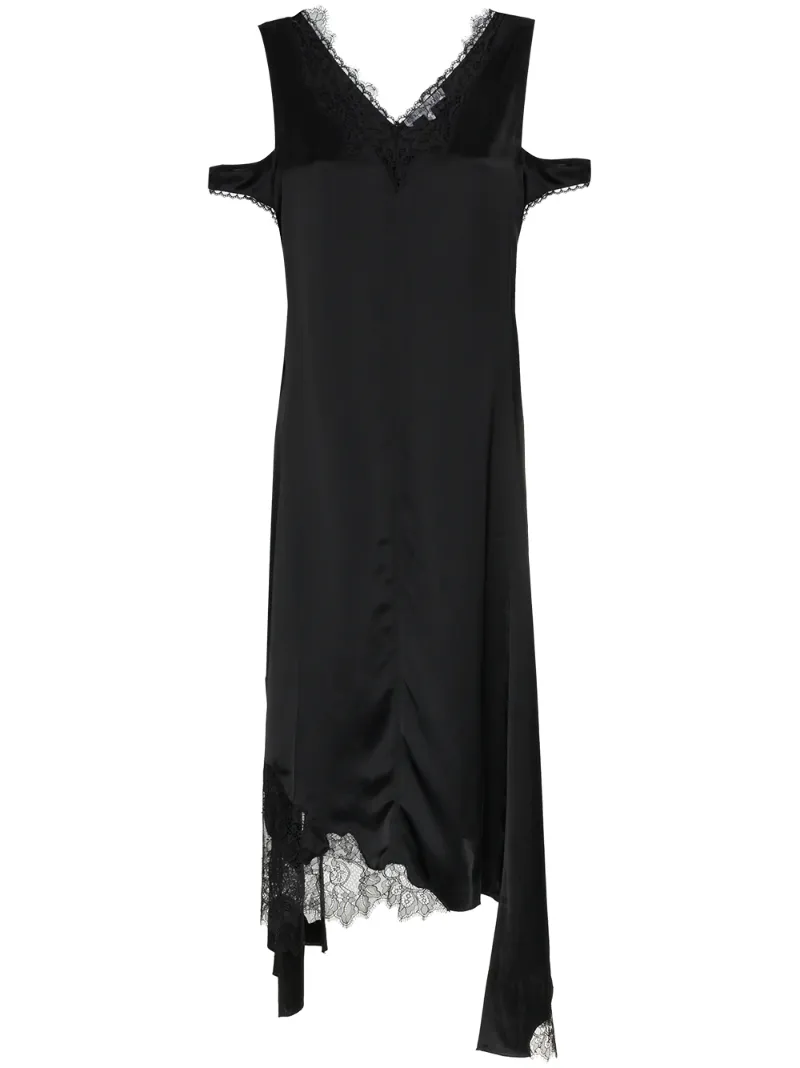 Helmut Lang асимметричное платье