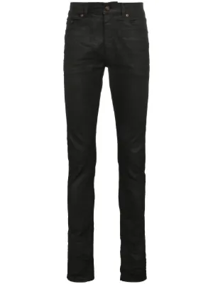 ysl black denim