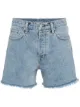 Image 1 of Helmut Lang cut off boy fit denim shorts