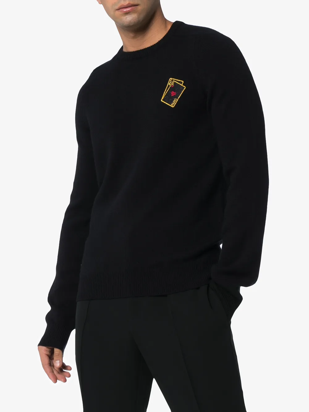 Saint laurent playing cards store shirt