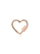 Image 1 of Marla Aaron 14k rose gold baby heart lock charm