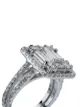 Mindi Mond 18k white gold 2.4 carat round diamond ring