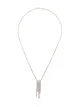 Image 1 of Mindi Mond Yellow Gold Clarity Five Stand Tassel Diamond Pendant Necklace