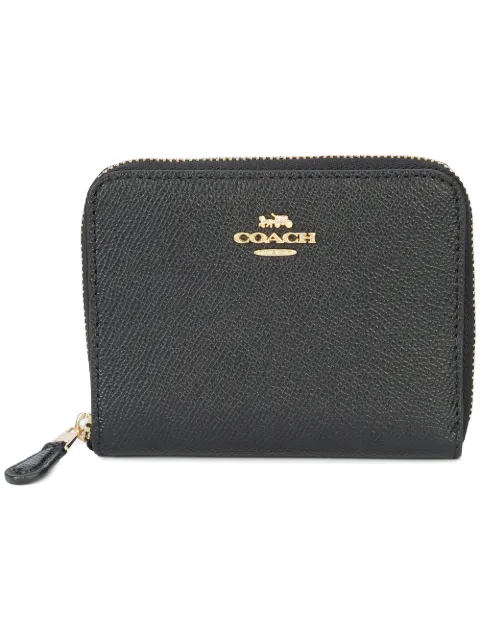 coach zip around wallet