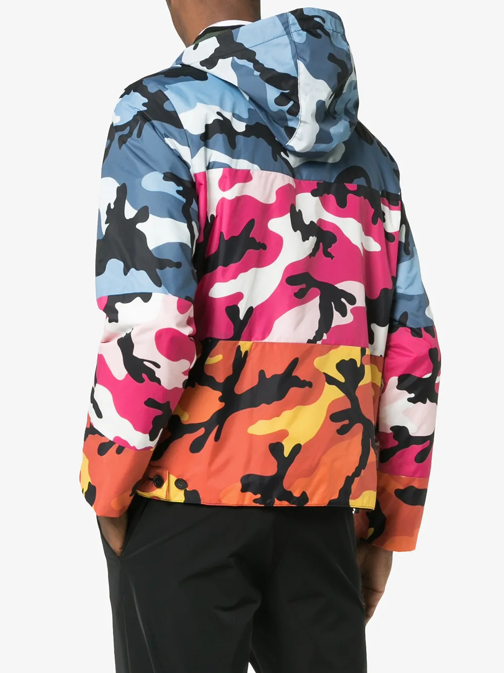 VALENTINO reversible zipped camo hoodie | Valentino camo, Camo hoodie, Athletic jacket