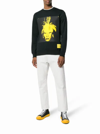Andy Warhol print sweatshirt | Calvin 