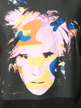 Andy Warhol camouflage print T-shirt展示图