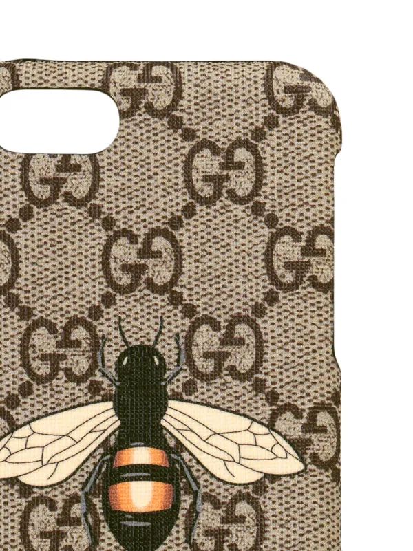Gucci Bee Print iPhone 8 Case , Farfetch