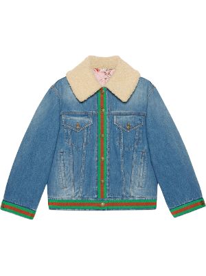 zip up denim jacket womens