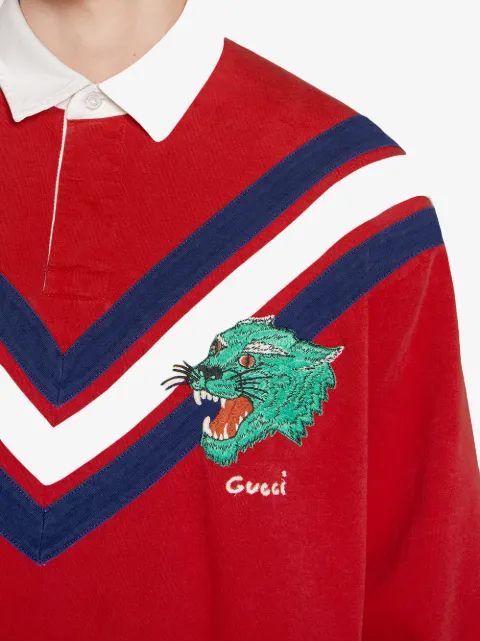 gucci panther polo