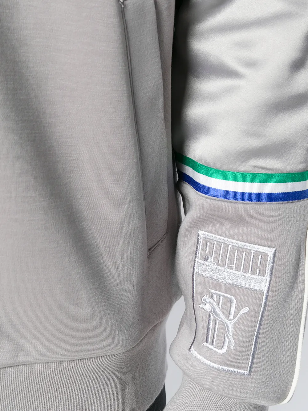 PUMA Big Sean T7 zipped sweatshirt Grijs