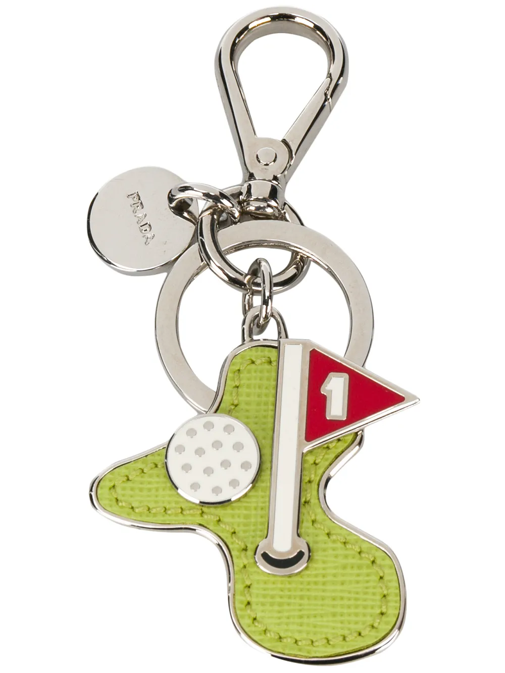 PRADA golf course keyring,2TL1991SK12984116