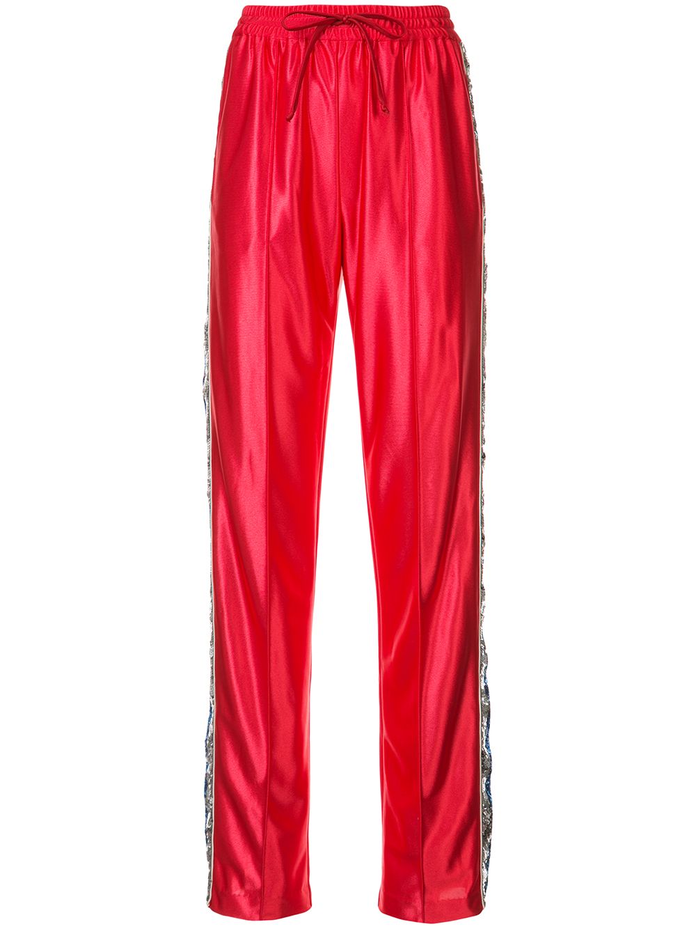 GUCCI SEQUIN SIDE PANEL TRACK PANTS,515075X9R8212984180