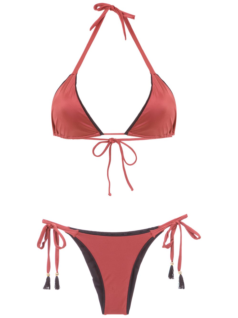 фото Brigitte triangle top bikini set