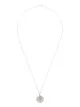 Image 1 of Sasha Samuel Lia crystal-embellished moon locket necklace