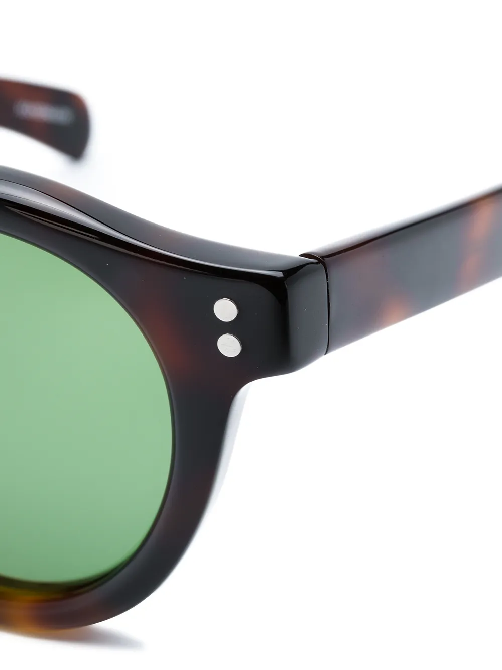 Epos Round Frame Sunglasses - Brown 