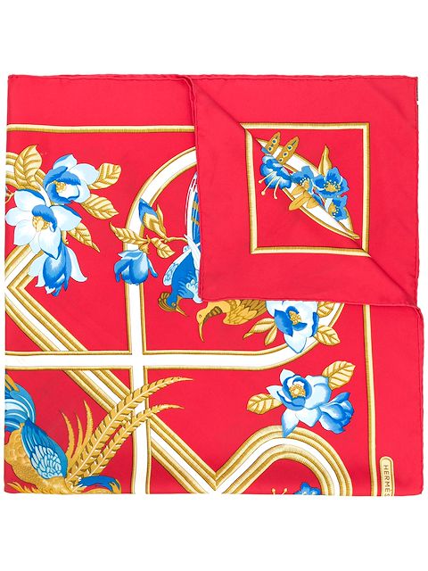 Hermès 1990's pre-owned printed scarf