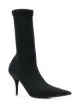 Image 2 of Balenciaga Knife crepe jersey boots