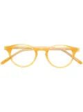 Epos round frame glasses - Yellow
