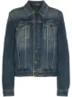 Image 1 of Saint Laurent denim jacket with rear logo print