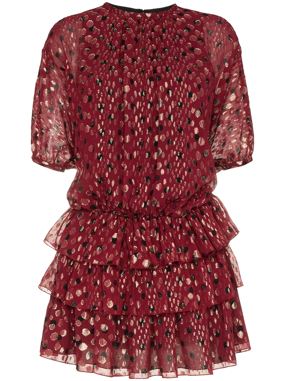 Saint Laurent polka dot dress | Red | Image 1