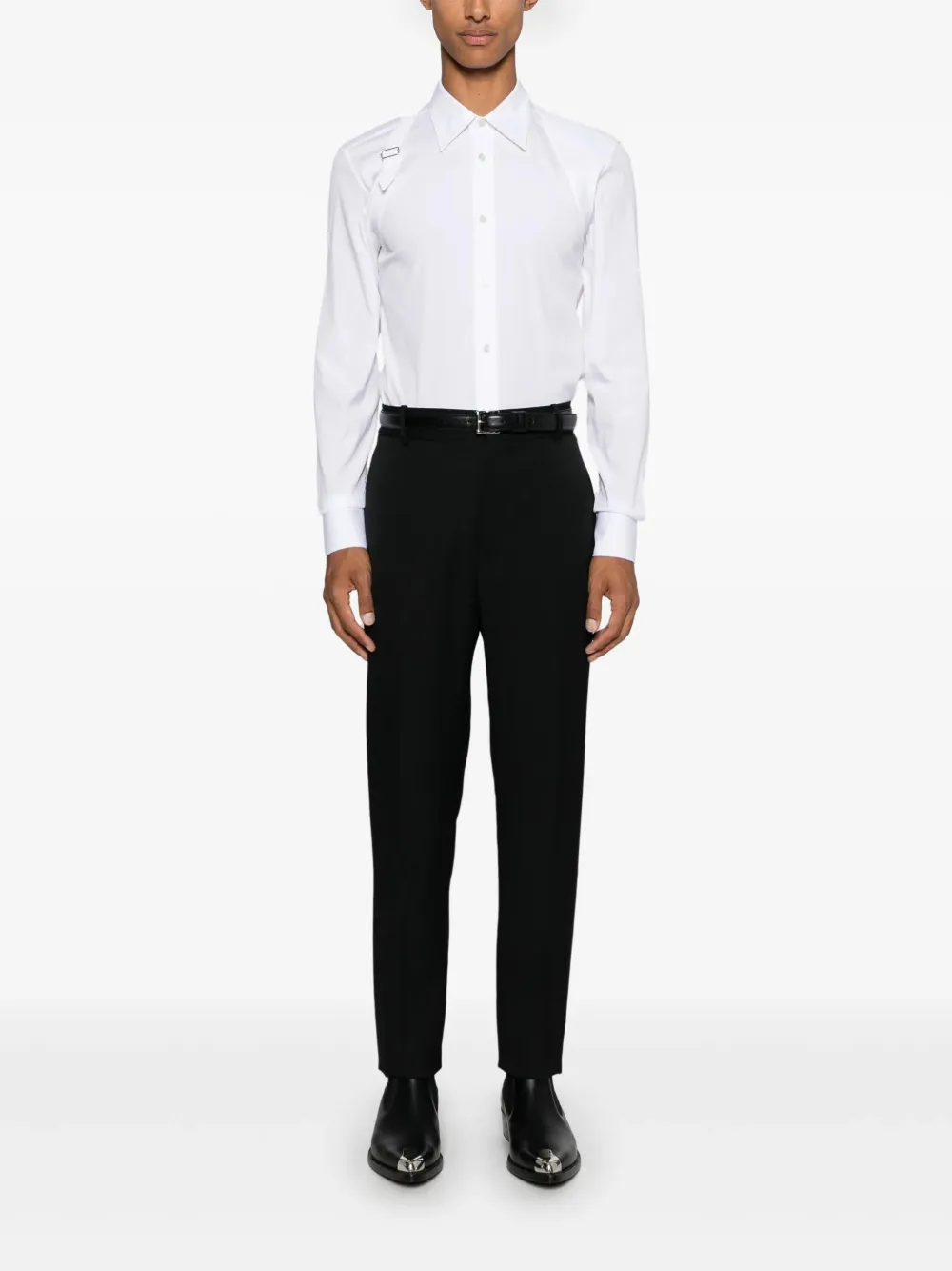 Alexander McQueen Harnas overhemd - Wit