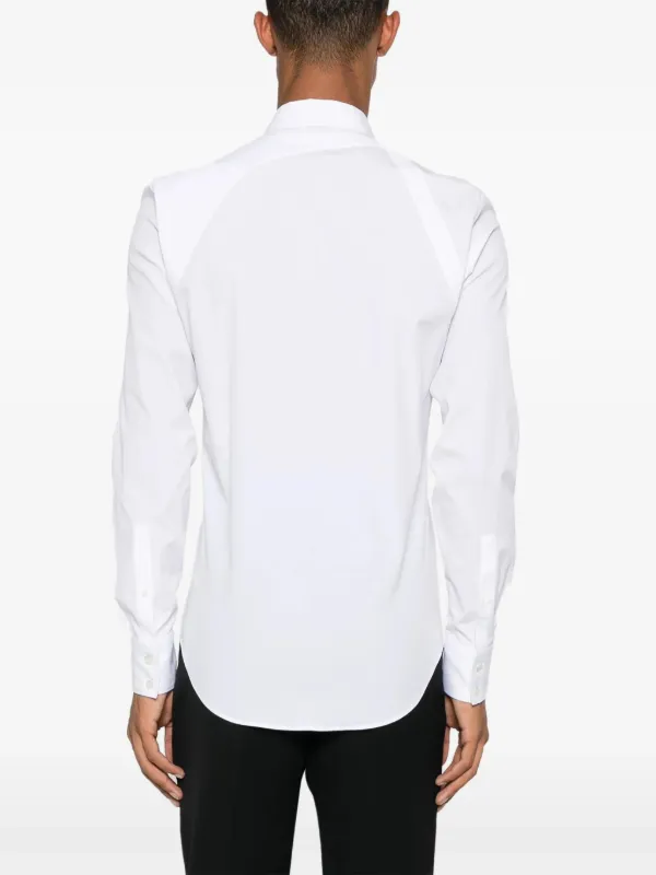 ★alexander mcqueen★ Strap Harness Shirt White 6152719000 6 Alexander McQueen Harness Shirt | White | FARFETCH