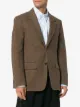 Maison Margiela blazer con motivo de pied de poule